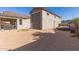 Detached garage with ample space for parking and storage, plus additional parking spot at 1736 E Joelle Dr, Casa Grande, AZ 85122