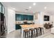Stylish kitchen featuring a butcher block island, stainless steel appliances, and custom cabinetry at 1736 E Joelle Dr, Casa Grande, AZ 85122