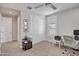 Bedroom with neutral color scheme, closet, and adjacent hallway at 24314 N 21St Pl, Phoenix, AZ 85024