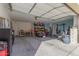 Spacious garage with plenty of storage and work space for your hobbies and vehicles at 4514 W Hazel Ln, San Tan Valley, AZ 85144