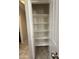 View of shelved pantry with tile flooring, offering storage at 6341 W Valencia Dr, Laveen, AZ 85339