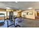 Well-equipped community gym with free weights, weight machines, and a treadmill for residents at 7625 E Camelback Rd # 310B, Scottsdale, AZ 85251