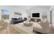 Comfortable living room offering modern furnishings, neutral tones, and lots of natural light at 7638 W Park St, Laveen, AZ 85339