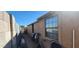 Narrow backyard space featuring a building and an assortment of items at 8527 W Jefferson St, Peoria, AZ 85345
