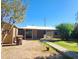 View of house showing desert landscaping and front patio at 8527 W Jefferson St, Peoria, AZ 85345