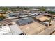 The residence has a spacious backyard and is surrounded by residential housing at 927 E Greenway Rd, Phoenix, AZ 85042