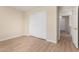 Bedroom with sliding closet doors and neutral colors at 12426 W Adams St, Avondale, AZ 85323