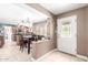 Inviting entryway with open access to the dining and kitchen area at 1417 W Rose Ln, Phoenix, AZ 85013