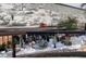 Miniature town scene with snowy landscape, Christmas decorations and passenger train at 14725 S 182Nd Dr, Goodyear, AZ 85338