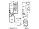 Detailed floor plan showcasing the layout of this Heritage home at 15240 N Clubgate Dr # 168, Scottsdale, AZ 85254