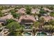 Tile roof home with a backyard oasis featuring a private pool and lush landscaping in a lovely neighborhood at 1808 S Sailors Way, Gilbert, AZ 85295