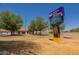 Ashland Ranch Elementary School featuring a digital sign, manicured landscaping, and well-maintained exteriors at 1808 S Sailors Way, Gilbert, AZ 85295
