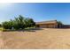 This home has a three-car garage and ample space for parking at 19006 E Karsten Dr, Queen Creek, AZ 85142