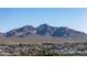 Panoramic shot of the town nestled against a mountain range in the background at 19006 E Karsten Dr, Queen Creek, AZ 85142