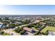 Wide aerial shot captures the neighborhood showcasing tree coverage in the area at 19006 E Karsten Dr, Queen Creek, AZ 85142