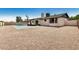 Charming backyard features a pool and gravel landscaping perfect for relaxation and outdoor enjoyment at 2124 E Boston St, Chandler, AZ 85225