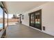 This home features an open patio with views of the backyard and sparkling pool at 2124 E Boston St, Chandler, AZ 85225