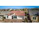 Beautiful single-Gathering home showcasing desert landscaping, a two-car garage, and a welcoming entryway at 21449 W Mariposa St, Buckeye, AZ 85396