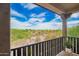 Balcony offers scenic desert views with desert landscaping at 29491 N 122Nd Gln, Peoria, AZ 85383
