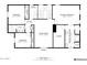 Detailed floor plan showcasing the layout of the second floor with bedrooms and bathrooms at 29491 N 122Nd Gln, Peoria, AZ 85383