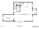 Detailed floor plan showcasing the layout of the first floor with kitchen and Gathering room at 29491 N 122Nd Gln, Peoria, AZ 85383