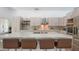 Well-appointed kitchen with a large island, stainless steel appliances, and sleek countertops at 4073 E Stable Ct, Gilbert, AZ 85297