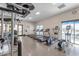 This community gym is outfitted with multiple treadmills and elliptical machines at 4283 W Nora Dr, San Tan Valley, AZ 85144