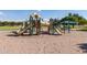 Community playground with multiple slides, climbing structures, and a shaded picnic area for children and families at 4283 W Nora Dr, San Tan Valley, AZ 85144