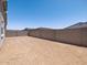 Large and low-maintenance backyard, perfect for personalization and landscaping at 5549 S 246Th Ave, Buckeye, AZ 85326