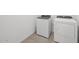 Bright laundry room with side-by-side washer and dryer at 5549 S 246Th Ave, Buckeye, AZ 85326