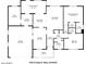 Detailed floor plan outlining room dimensions and layout of the home at 5932 E Colby St, Mesa, AZ 85205