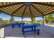 Sheltered picnic area with multiple tables, offering a comfortable space for outdoor gatherings at 654 E Taylor Trl, San Tan Valley, AZ 85143
