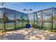 Private community tennis courts enclosed with chain link fence at 654 E Taylor Trl, San Tan Valley, AZ 85143