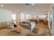 Spacious living room with an open floor plan and seamless flow into the gourmet kitchen at 7127 N 79Th St, Scottsdale, AZ 85258