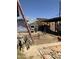 View of backyard showing a new construction site on property, reflecting renovation and expansion potential at 717 W Lynwood St, Phoenix, AZ 85007
