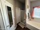 The bathroom features a tub, a shower and a closet with a mirror at 723 W Milada Dr, Phoenix, AZ 85041