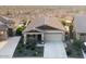 Charming single-Gathering home boasts a desert landscape, covered porch and a two car garage at 7618 S Lone Pine Pl, Gold Canyon, AZ 85118