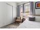 Bedroom featuring closet, natural light, and neutral decor at 10863 N 117Th Pl, Scottsdale, AZ 85259