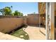 Backyard area showing low-maintenance desert landscaping and patio at 11141 W Cameo Dr, Sun City, AZ 85351