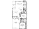 Layout of a charming home with spacious living areas, bedrooms, kitchen, and outdoor features at 1640 E Augusta Ave, Chandler, AZ 85249