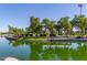 Scenic view of community lake and picnic ramada for outdoor enjoyment at 1825 W Ray Rd # 1134, Chandler, AZ 85224