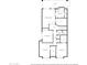 Layout of second floor with main bedroom, west bedroom, southwest bedroom, and southeast bedroom at 1922 E Everett Dr, Phoenix, AZ 85022