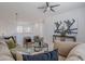 Bright living room boasts neutral decor, comfortable seating, and stylish accent pieces at 19475 N Grayhawk Dr # 1039, Scottsdale, AZ 85255