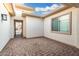Spacious courtyard area with brick pavers and ample natural light at 2052 E Scorpio Pl, Chandler, AZ 85249
