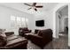Spacious living room with comfortable furniture and natural light at 2052 E Scorpio Pl, Chandler, AZ 85249