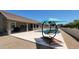 Backyard swing on the pool deck next to the house at 21985 E Quintero Rd, Queen Creek, AZ 85142