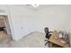 Office with tile floors and a large closet perfect for storage at 21985 E Quintero Rd, Queen Creek, AZ 85142