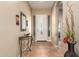 Inviting entryway featuring stylish decor and neutral colors at 22304 N 104Th Ln, Peoria, AZ 85383