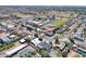 Wide aerial shot of a residential neighborhood showcasing the layout and community setting at 2353 N 51St Pl, Phoenix, AZ 85008