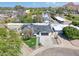 Areal view of a home with green lawn, fresh landscaping, black roof and proximity to nearby community amenities at 2353 N 51St Pl, Phoenix, AZ 85008